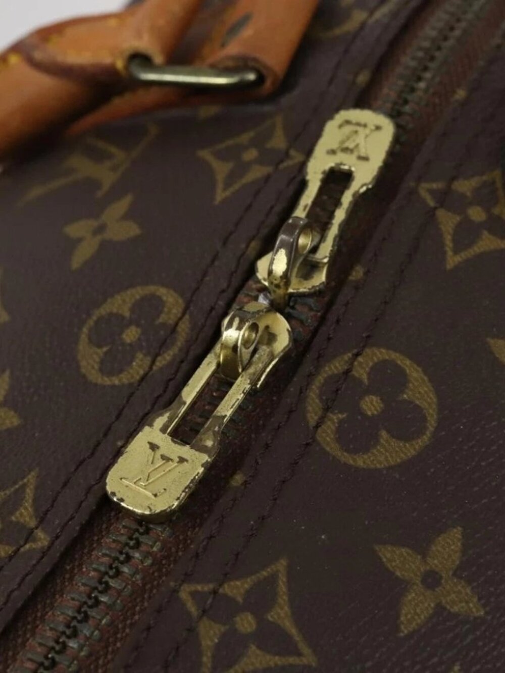 LOUIS VUITTON Monogram Keepall Bandouliere 50 Boston Bag M41416 LV Auth 149416 - Picture 12 of 16